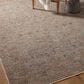 Angela Rose Blake 4" x 5"7" Taupe and Blue Area Rug, , large