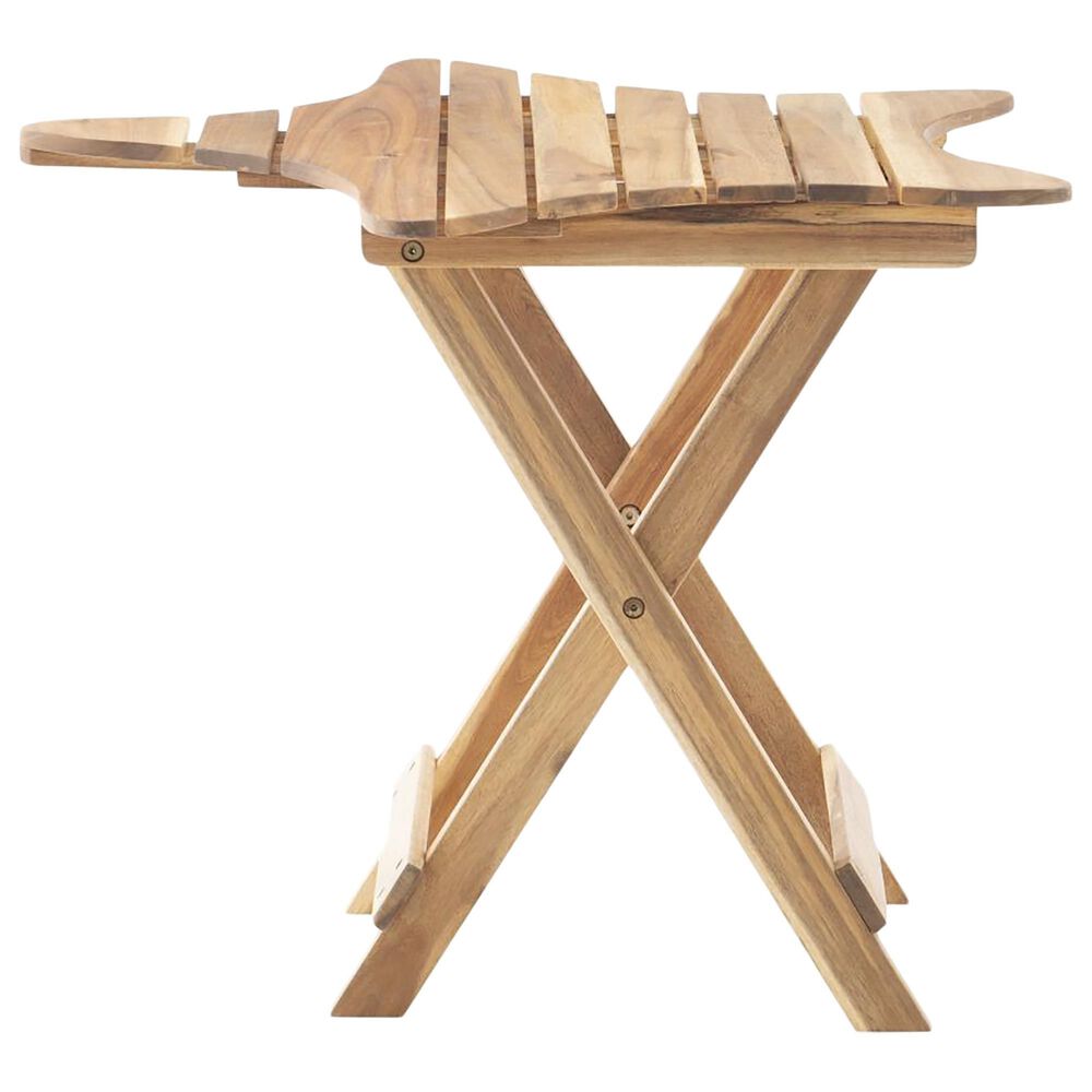 Parkerville Furniture Line Starfish Folding Table in Natural, , large
