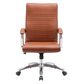 Global Seating Bonded Leather Executive Chair in Tan, , large