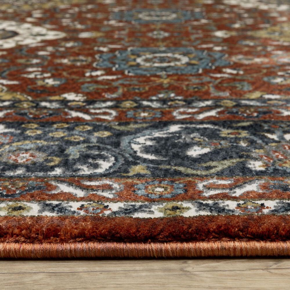 Oriental Weavers Vivian VI04B 5&#39;3&quot; x 7&#39;6&quot; Red Area Rug, , large