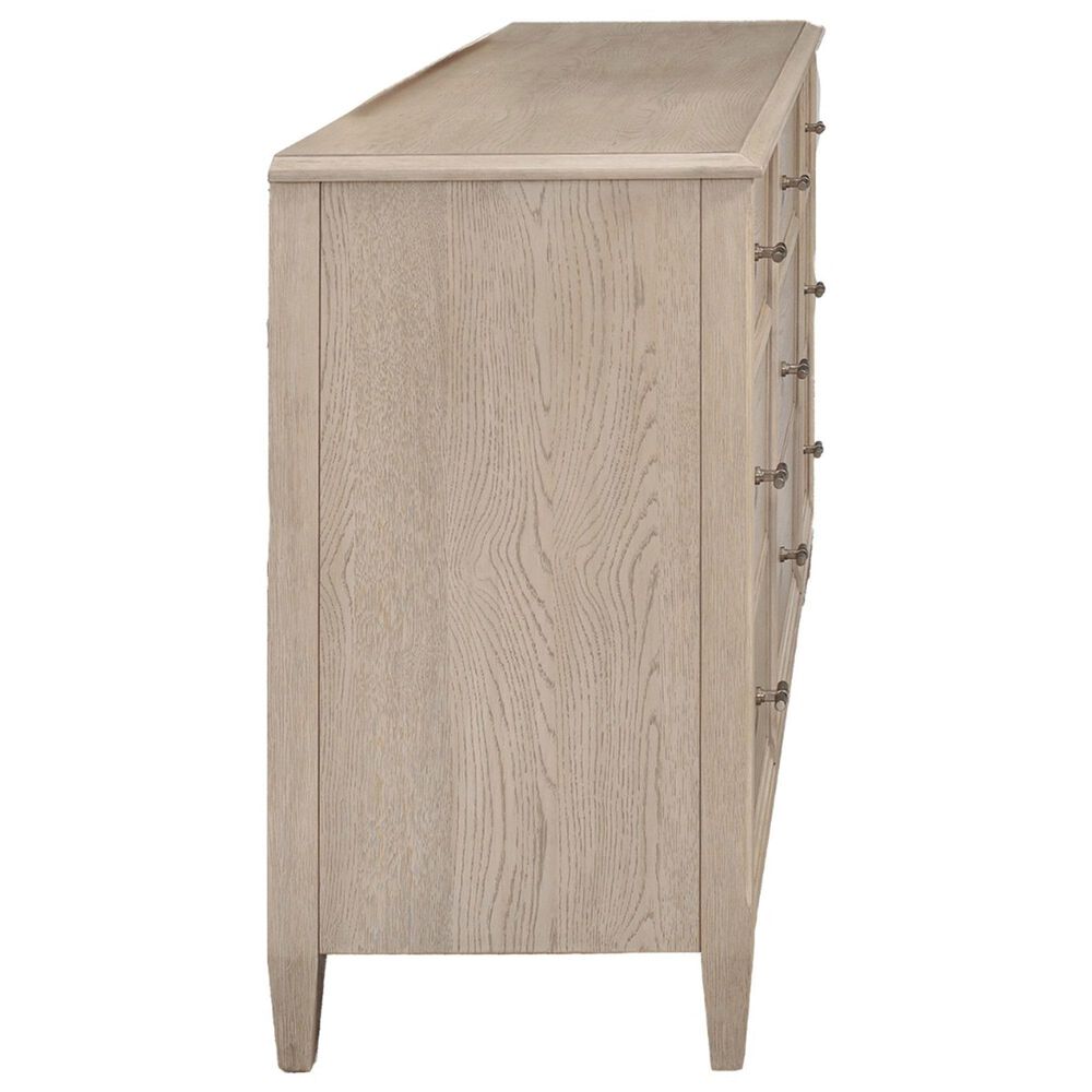 Riverside Furniture Carmella 9-Drawer Dresser in Pebble Oak, , large