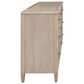 Riverside Furniture Carmella 9-Drawer Dresser in Pebble Oak, , large