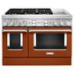 KitchenAid 6.3 Cu. Ft. Freestanding Double Oven Dual Fuel Range with True Convection in Scorched Orange, , large
