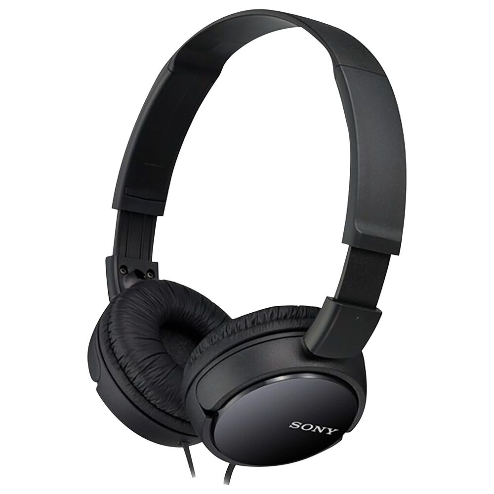 Sony ZX Series On-Ear Wired Headphone in Black, , large