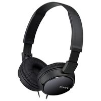 Sony ZX Series On-Ear Wired Headphone in Black