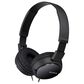 Sony ZX Series On-Ear Wired Headphone in Black, , large