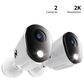 Night Owl Add On Wired 2K Deterrence Cameras with 2-Way Audio - 2 Pack - White, , large