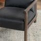 Classic Home Azoria Leather Accent Chair in Black, , large