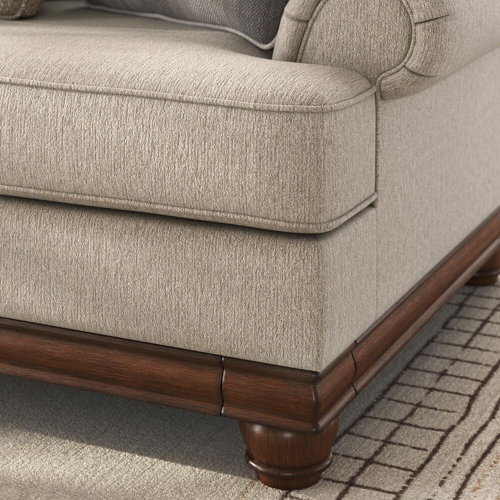 Ashley Clearbrooke Stationary Sofa in Sandstone, , large
