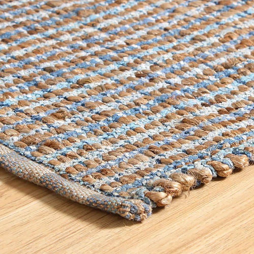 L&amp;R Resources Natural Fiber 03305 9&#39; x 12&#39; Navy Area Rug, , large