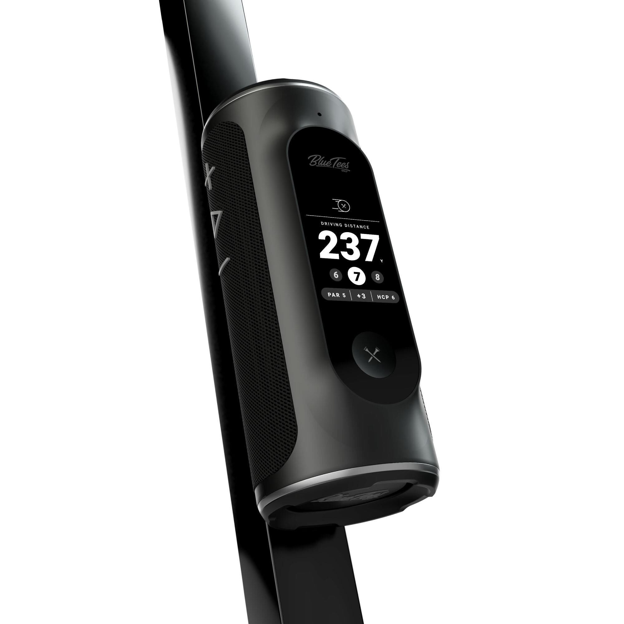 BlueTee Player Plus Wireless GPS Golf Speaker in Black NFM