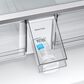 Samsung Bespoke Bespoke 23 Cu. Ft. Counter Depth 4-Door French Refrigerator with Family Hub and Top Left Panel in Charcoal Glass and Matte Black Steel Middle and Bottom Panels, , large