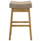 Armen Living Lenon Bar Height Stool in Amber Glow, , large