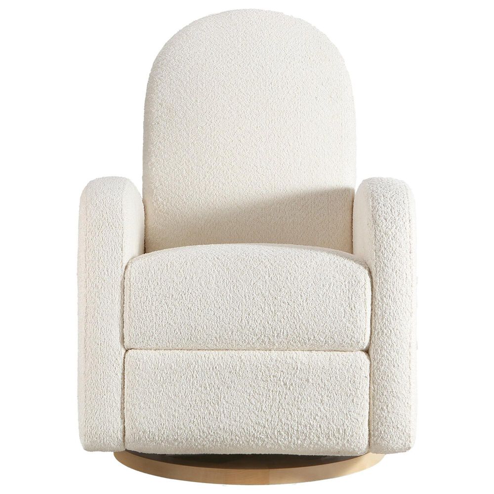 Appleseed Bea Power Swivel Glider Recliner in Ivory, , large
