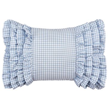 Royal Court Kourtney 13" x 19" Lumbar Pillow in Blue and White, , large