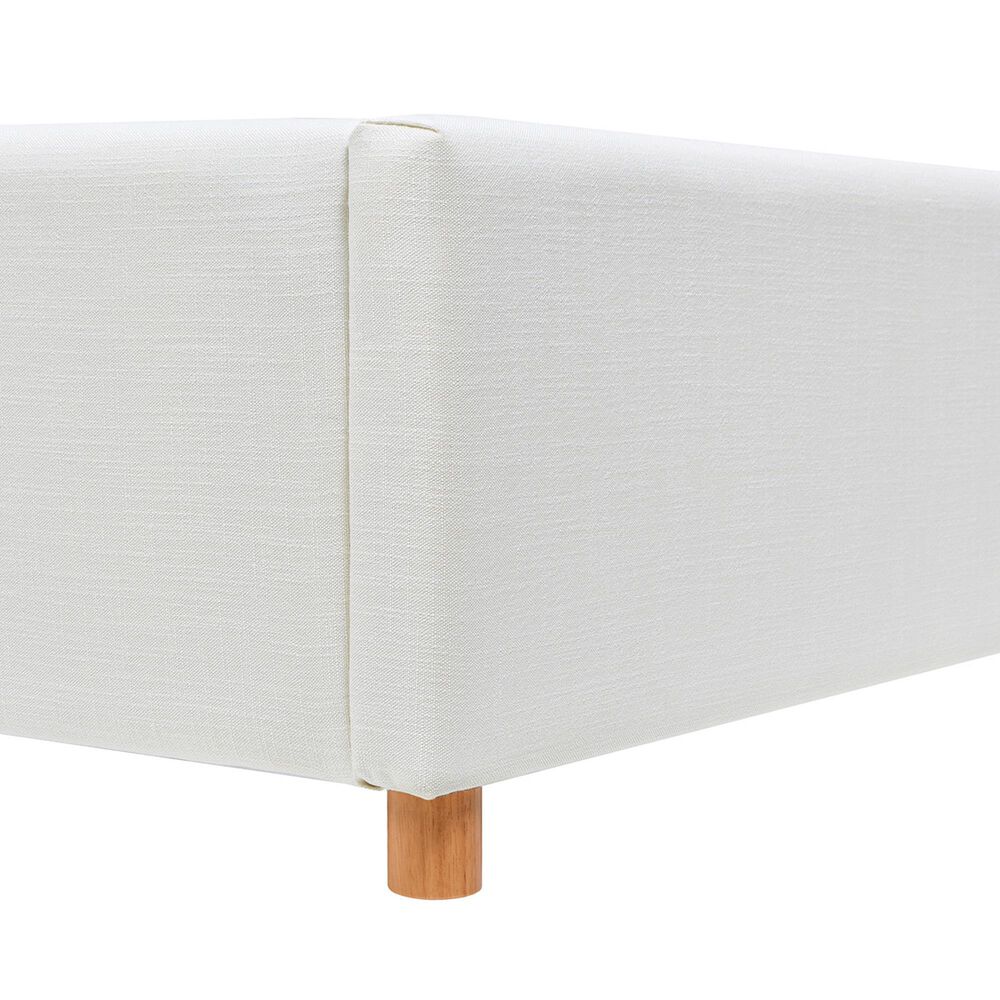 Jennifer Taylor Home Miramar Queen Platform Bed in Antique White, , large