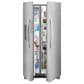 Frigidaire 22.3 Cu. Ft.  33" Standard Depth Side by Side Refrigerator in Stainless Steel, , large