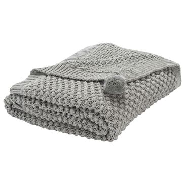 Safavieh Capra 50" x 60" Throw in Grey, , large