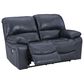 Ashley Leesworth Power Reclining Loveseat in Ocean, , large