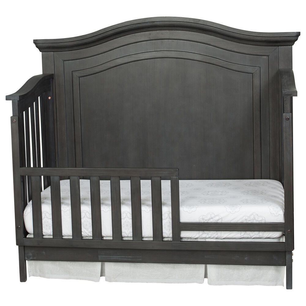 Kingsley Baby Charleston Toddler Guard Rail in Weathered Woodland, , large