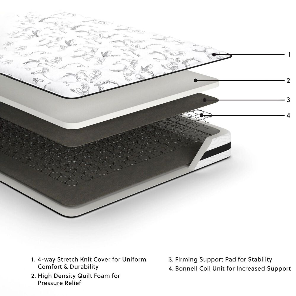 Ashley Chime 8&quot; Firm Tight Top Full Mattress, , large
