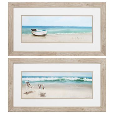 Propac Tides View Wall Art in Blue (Set of 2), , large