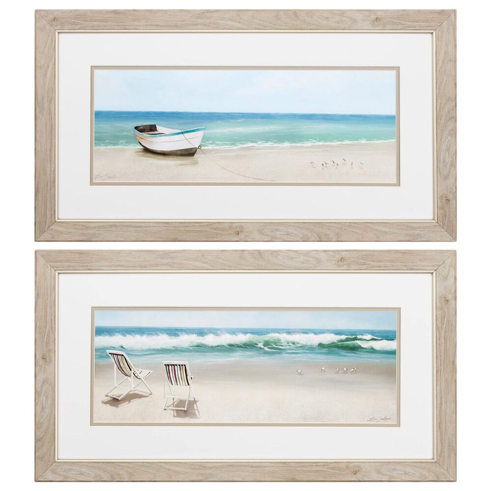 Propac Tides View Wall Art in Blue (Set of 2), , large