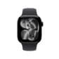 Apple Watch Series 11 (GPS) 42mm Jet Black Aluminum Case with Black Sport Band - M/L - Jet Black - (2025)(Pre-Order), , large