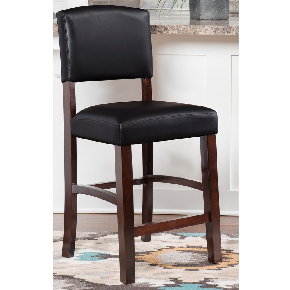 Linden Boulevard Adrian Counter Stool in Espresso, , large
