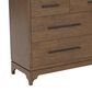 Riverside Furniture Calhoun 4-Piece King Panel Bedroom Set in Whiskey Oak, , large