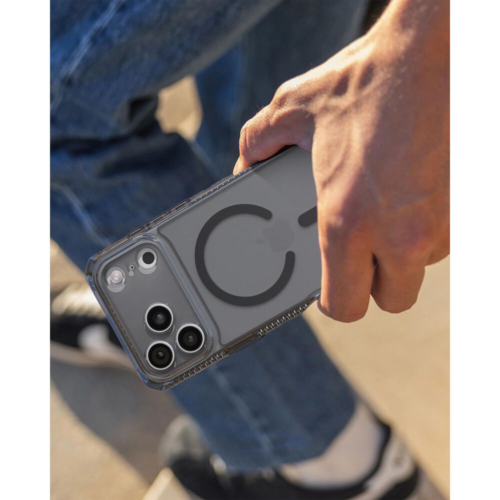 ITSkins Hybrid_R Vapor MagSafe Case for Apple iPhone 17 Pro Max - Smoke, , large