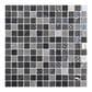 Dal-Tile Uptown Glass 1" x 1" Mosaic Wall Tile in Metro Gray, , large