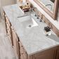 James Martin Vanities Bristol 60" Single Bathroom Vanity in Whitewashed Walnut with 3 cm Victorian Silver Quartz Top and Rectangular Sink, , large