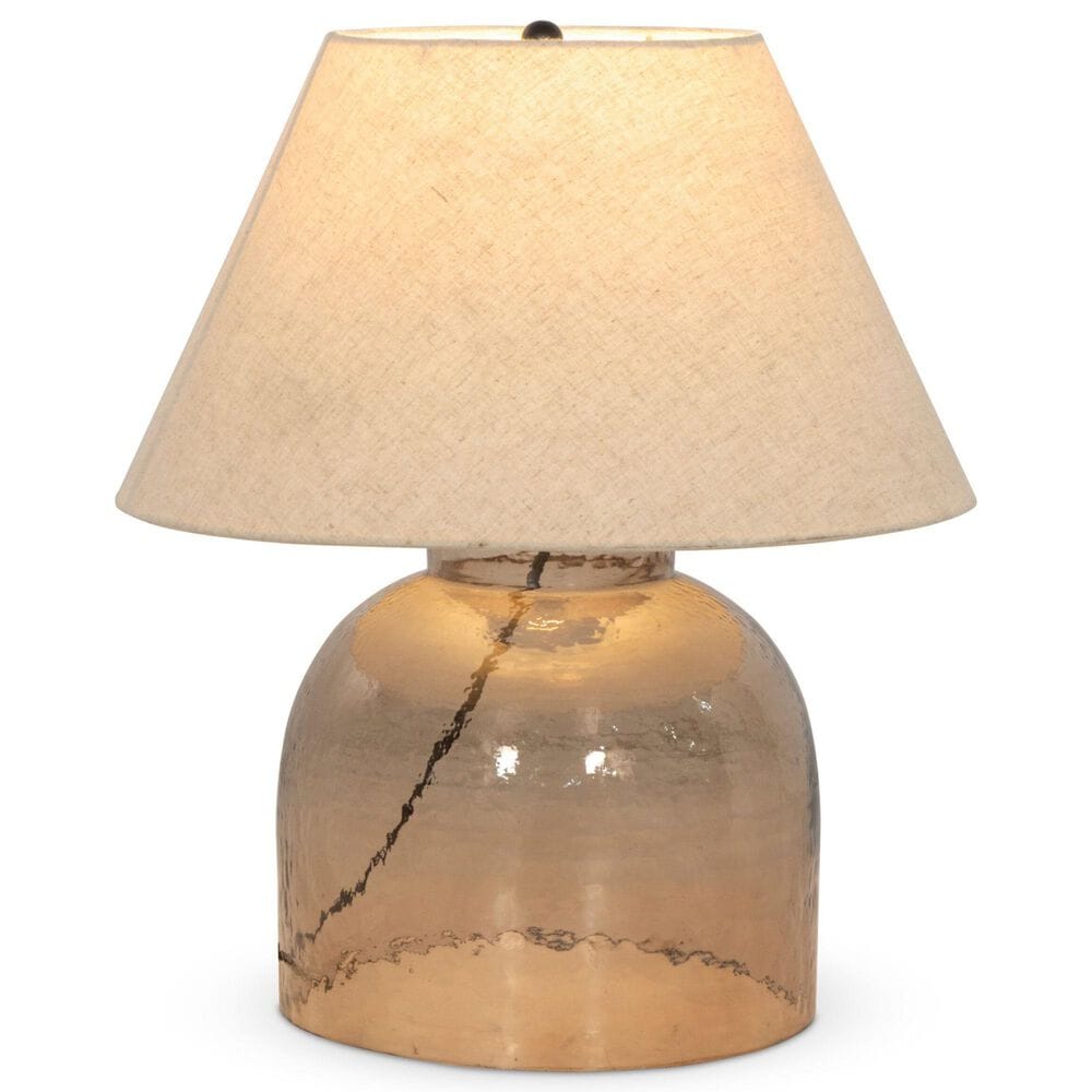 Four Hands Asa Table Lamp in Smoked Brown, , large