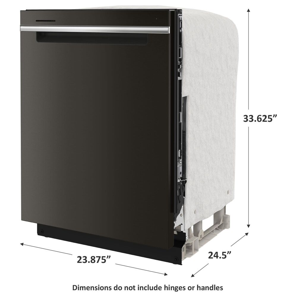 Whirlpool 24&quot; Fully Integrated Dishwasher in Black Stainless Steel, , large