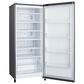 LG 5.8 Cu. Ft. Single Door Freezer Refrigerator in Platinum Silver, , large