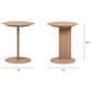 Jennifer Taylor Home Mode Side Table in Saddle Brown, , large