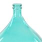 Maple and Jade Bulb Shape Decorative Vase in Tinted Teal, , large