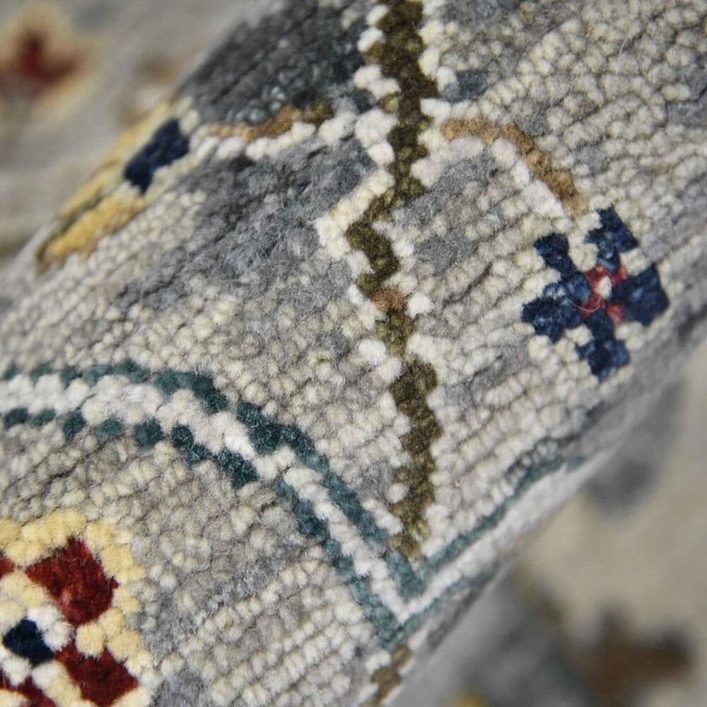 Amer Rugs Nuit Arabe 9&#39; x 12&#39; Deep Silver Area Rug, , large