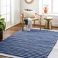 Surya Azalea 8" x 10" Blue, Denim, Ivory and White Area Rug, , large