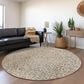 Dalyn Rug Company Bozeman BM6 Gray 8" Round Area Rug, , large