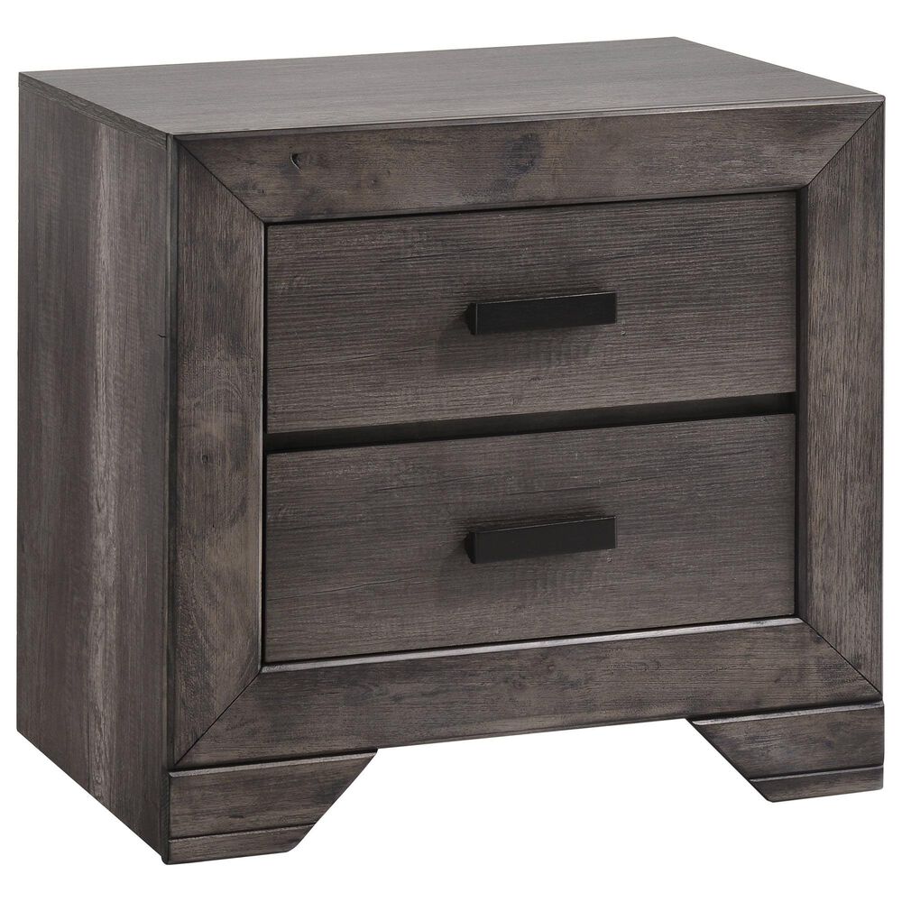 Mayberry Hill Nathan 4-Piece Queen Bedroom Set in Gray Oak, , large