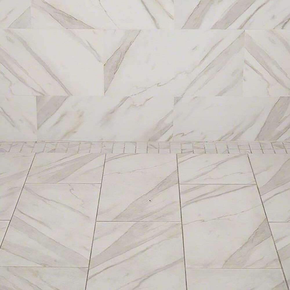 MS International Pietra Calacatta NCAL1224-N PIETRA 12&quot; x 24&quot; Porcelain Tile, , large