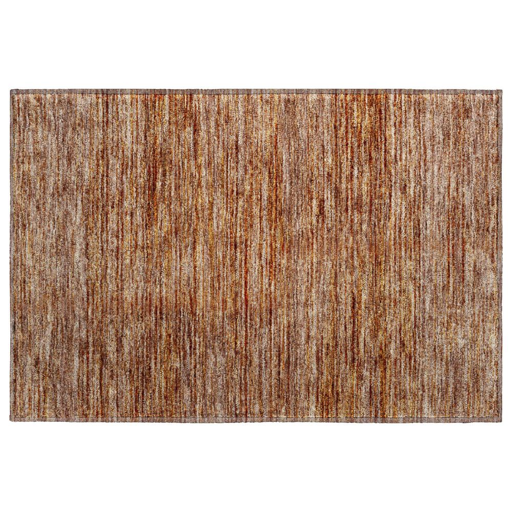 Dalyn Rug Company Soft Essentials Solid Copper 1"8" x 2"6" Indoor/Outdoor Area Rug, , large