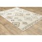 Oriental Weavers Georgia Tribal 660B0 7"10" x 10" Ivory Area Rug, , large