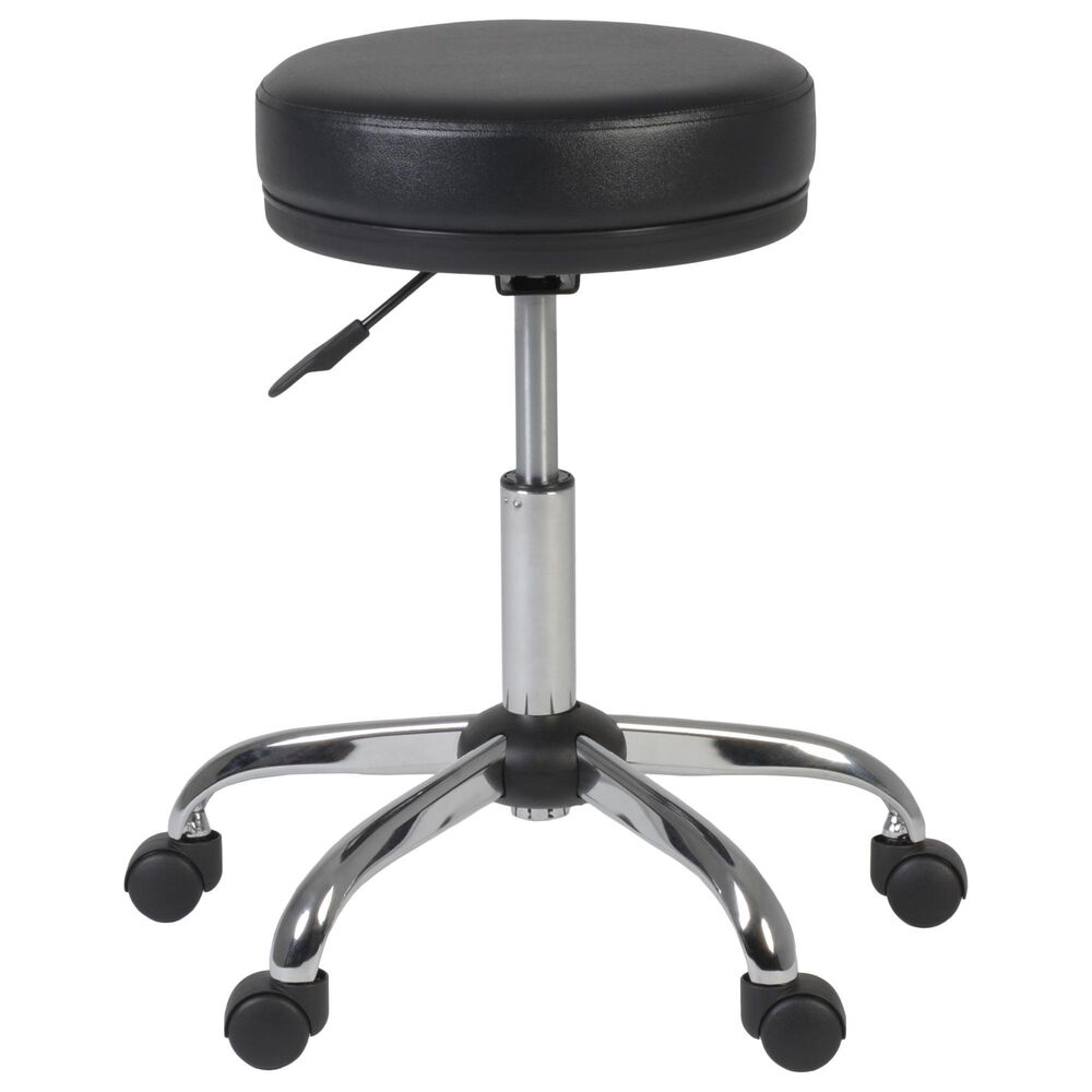 Regency Global Sourcing ComfortCare Armless Medical Stool in Black, , large