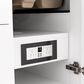 James Martin Vanities Breckenridge 72" Double Bathroom Vanity in Bright White with 3 cm Lime Delight Quartz Top and Rectangular Sinks, , large