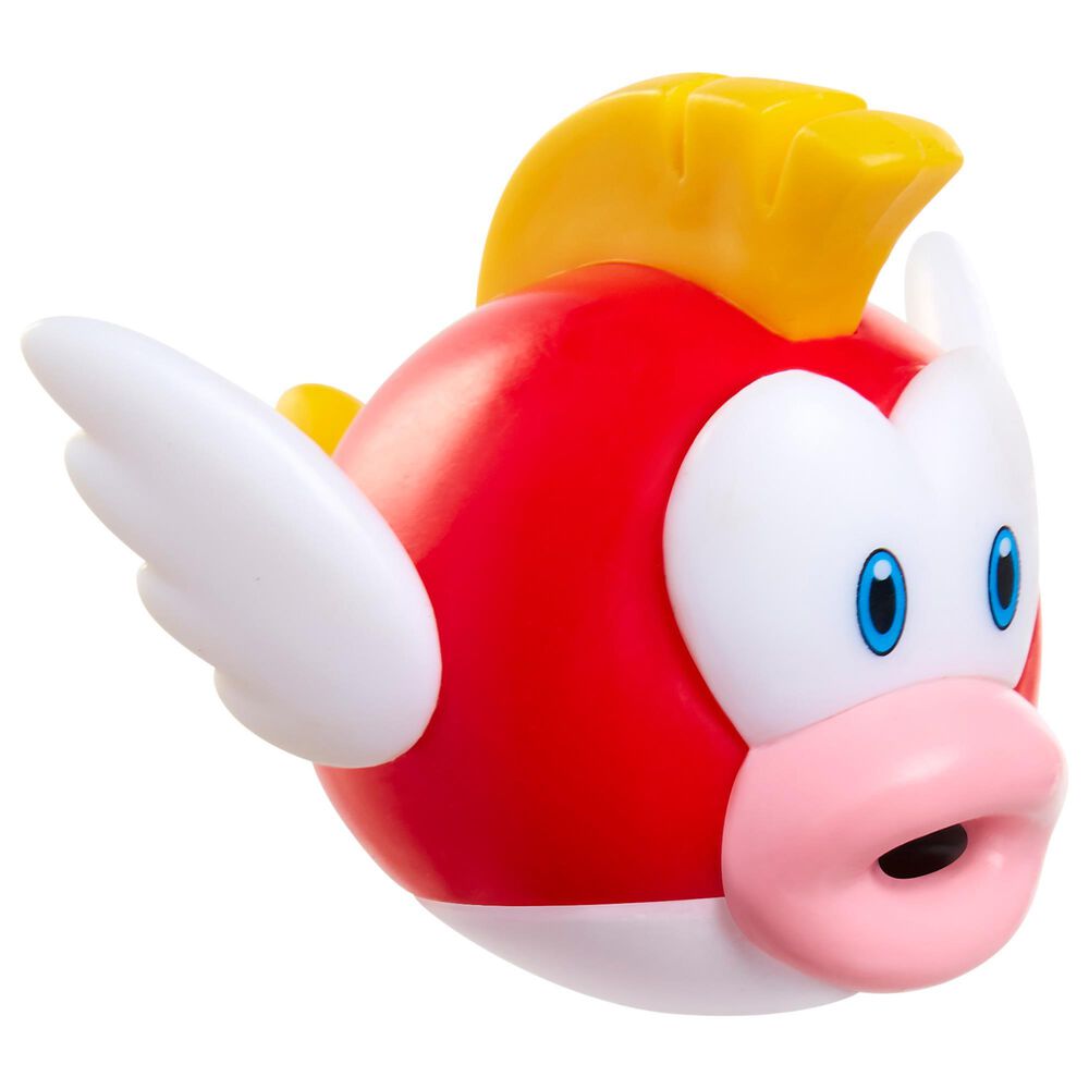 World of Nintendo Super Mario 2.5" Limited Articulation Wave Action Figure - Cheep Cheep, , large
