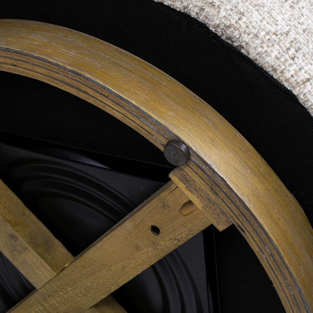 Jennifer Taylor Home Duo Right Arm Facing Swivel Accent Chair in Multi-Greige Beige, , large