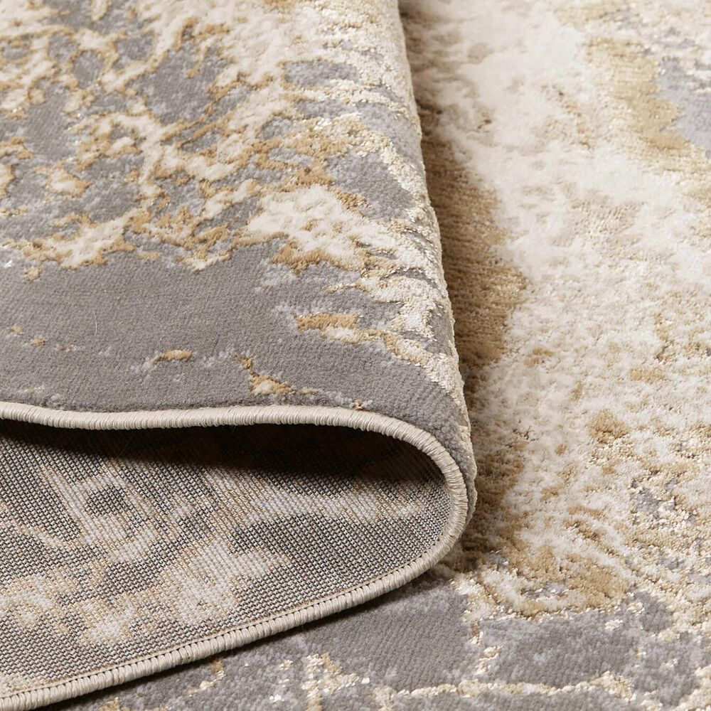 Feizy Aura 3563F 13&#39; x 20&#39; Beige and Gray Area Rug, , large